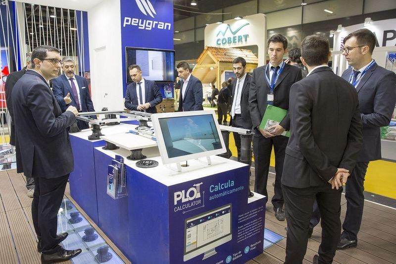 El estand de Peygran en Cevisama 2017. - MARCOS SORIA