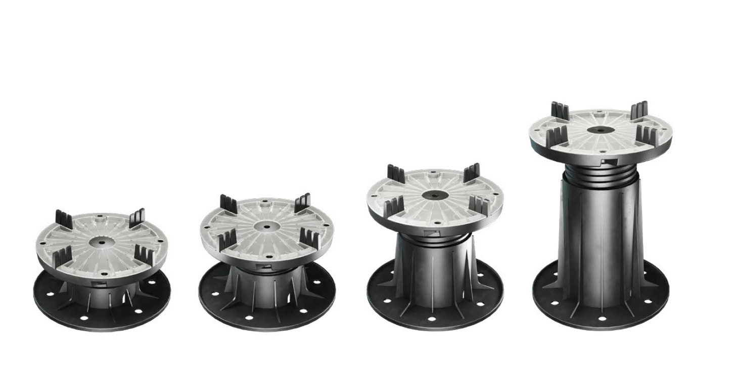 Peygran Pedestals for external use Peygran Raised Floor Pedestals